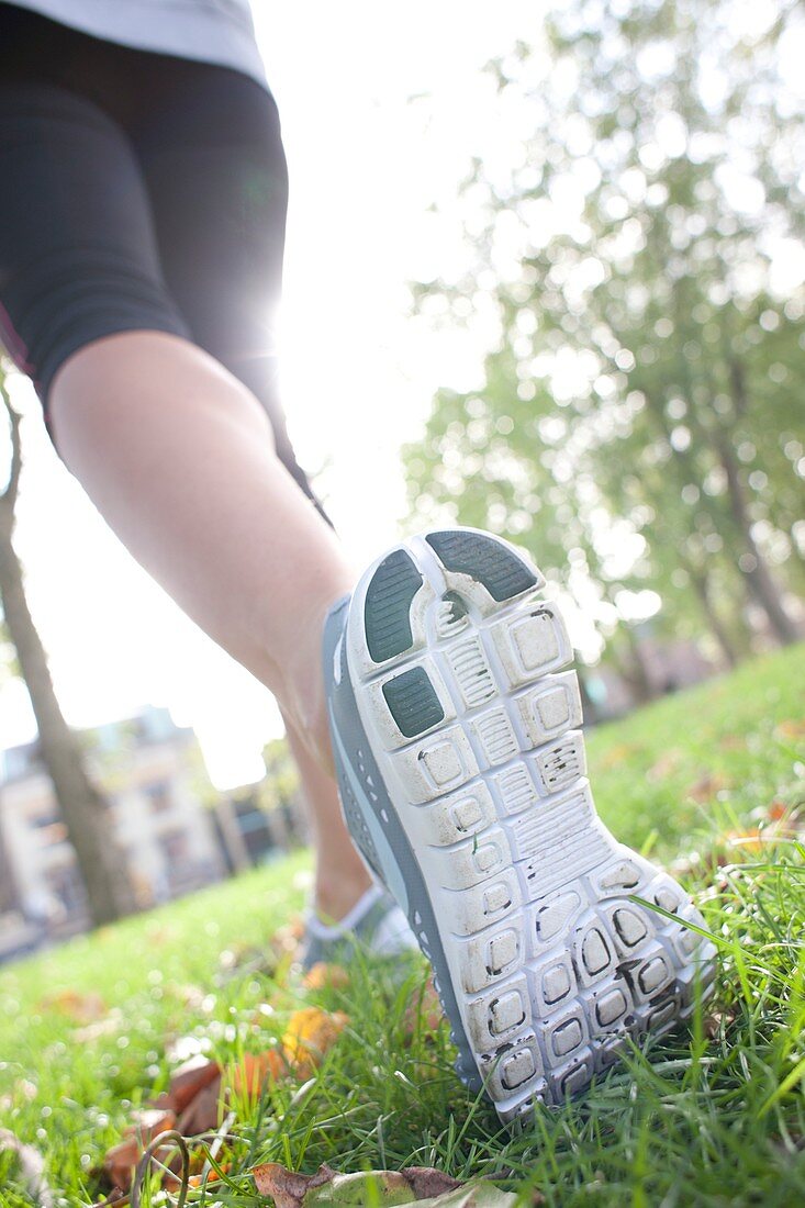 Woman jogging