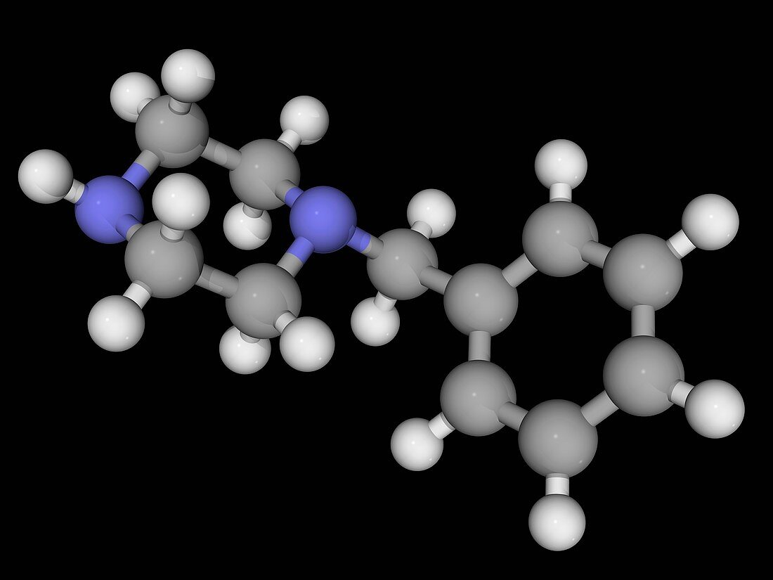 Benzylpiperazine drug molecule