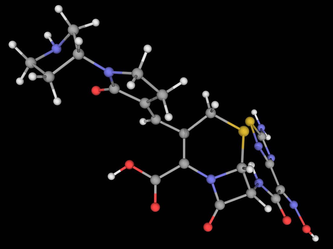 Ceftobiprole drug molecule