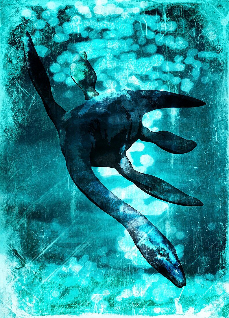 Loch Ness monster,artwork