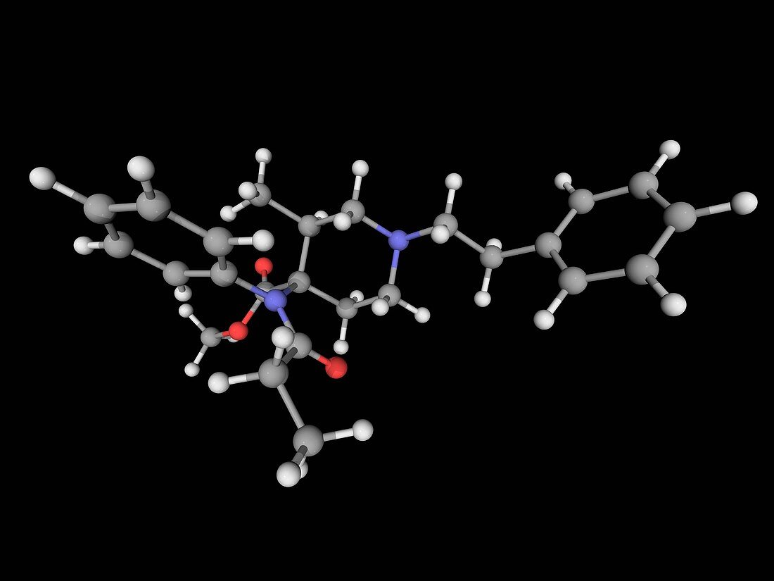 Lofentanil drug molecule