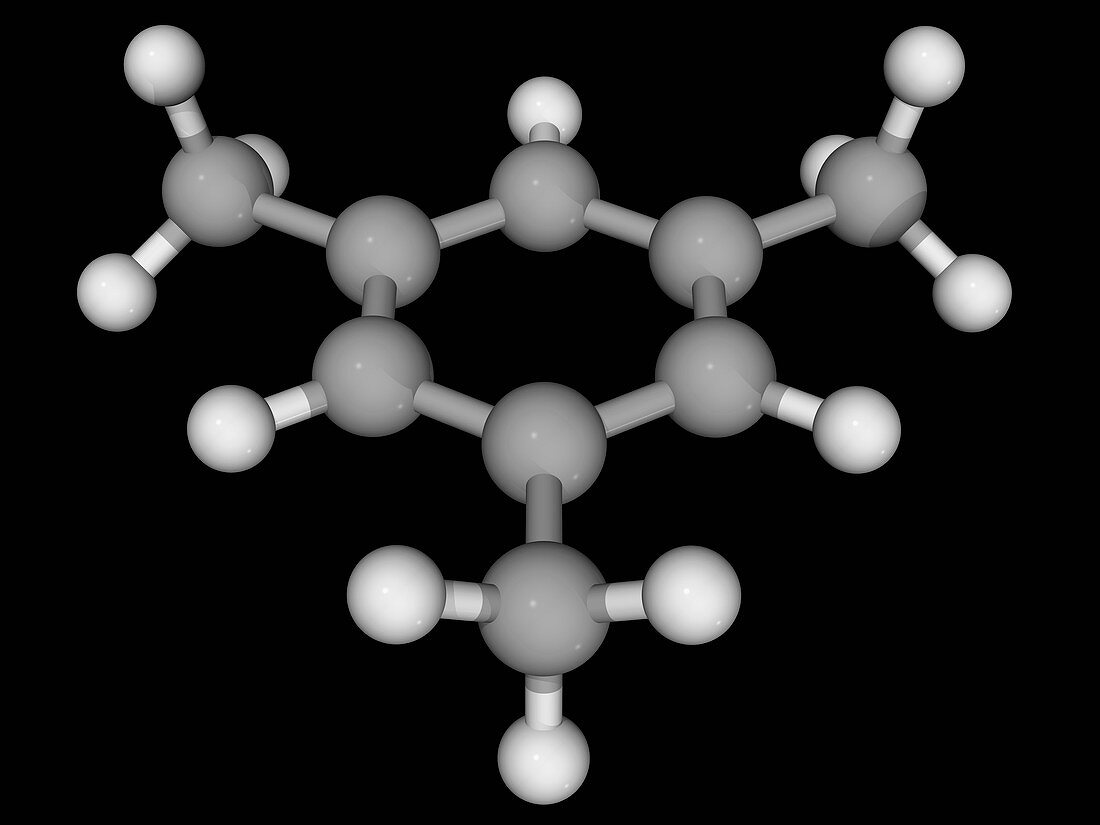 Mesitylene molecule