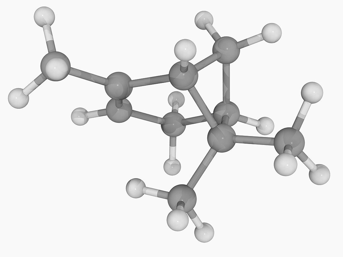 Alpha-pinene molecule