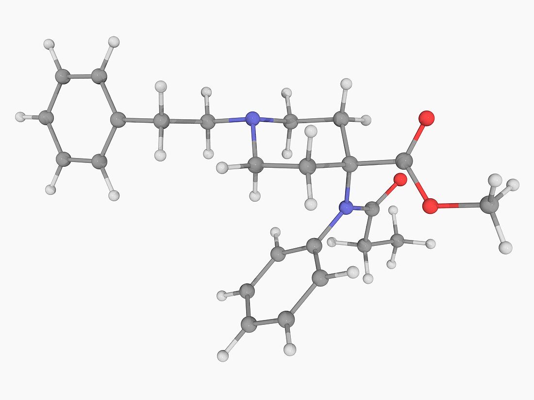 Carfentanil drug molecule
