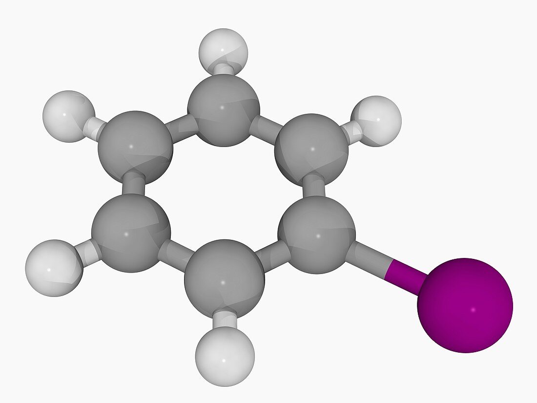 Iodobenzene molecule