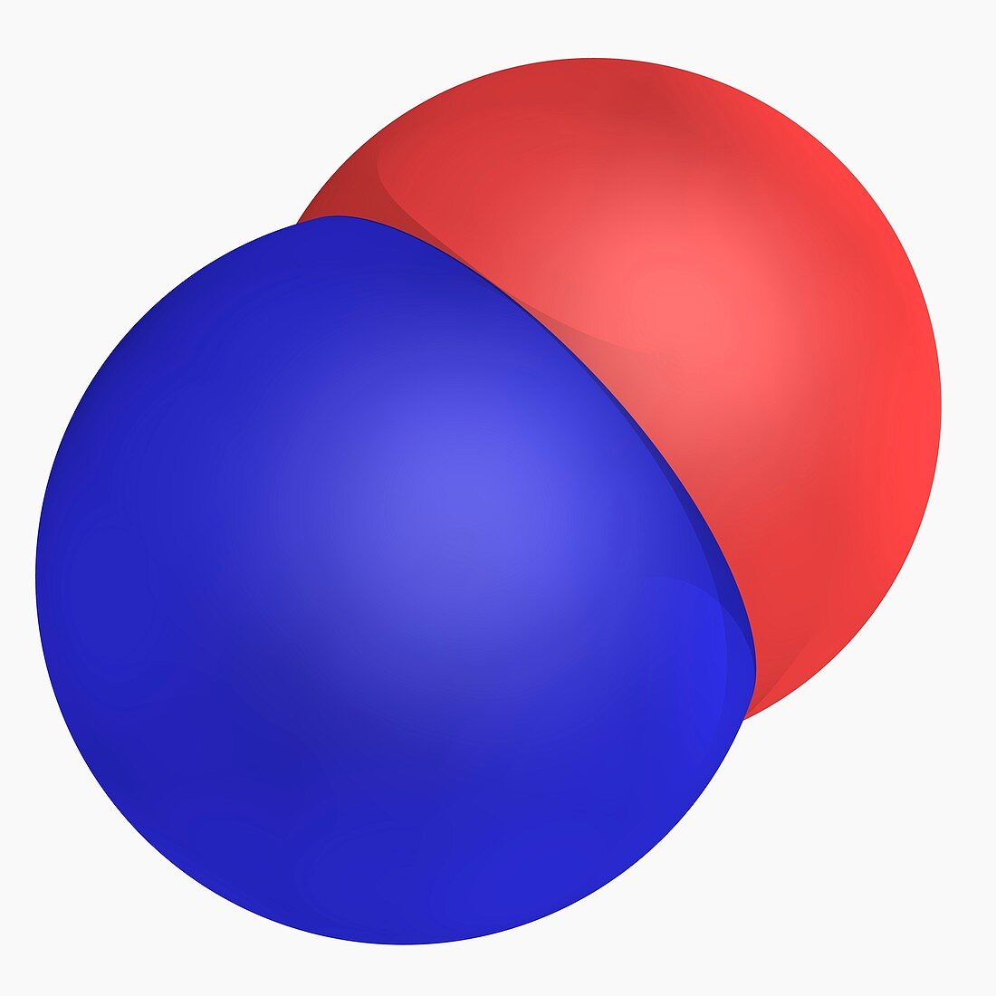 Nitrogen monoxide molecule