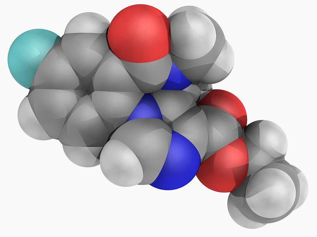 Flumazenil drug molecule