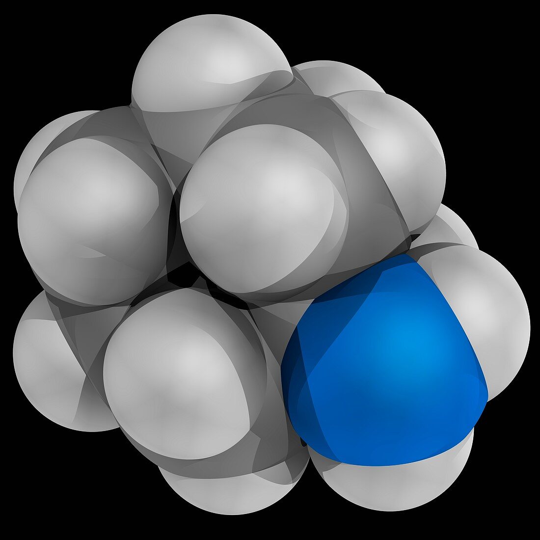 Amantadine drug molecule