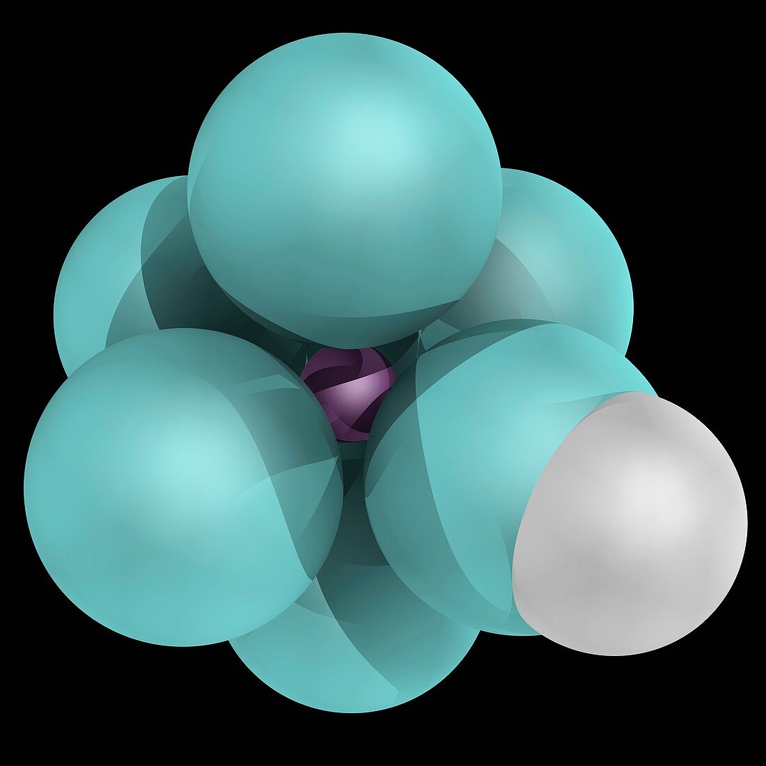 Fluoroantimonic acid molecule