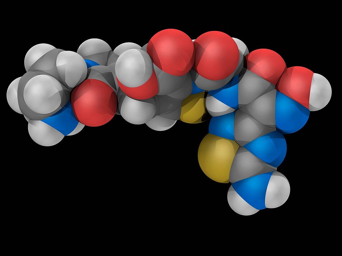 Ceftobiprole drug molecule