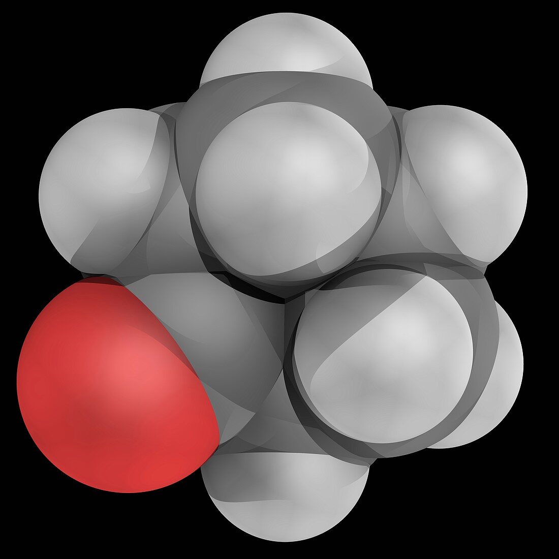 Cyclohexanone molecule