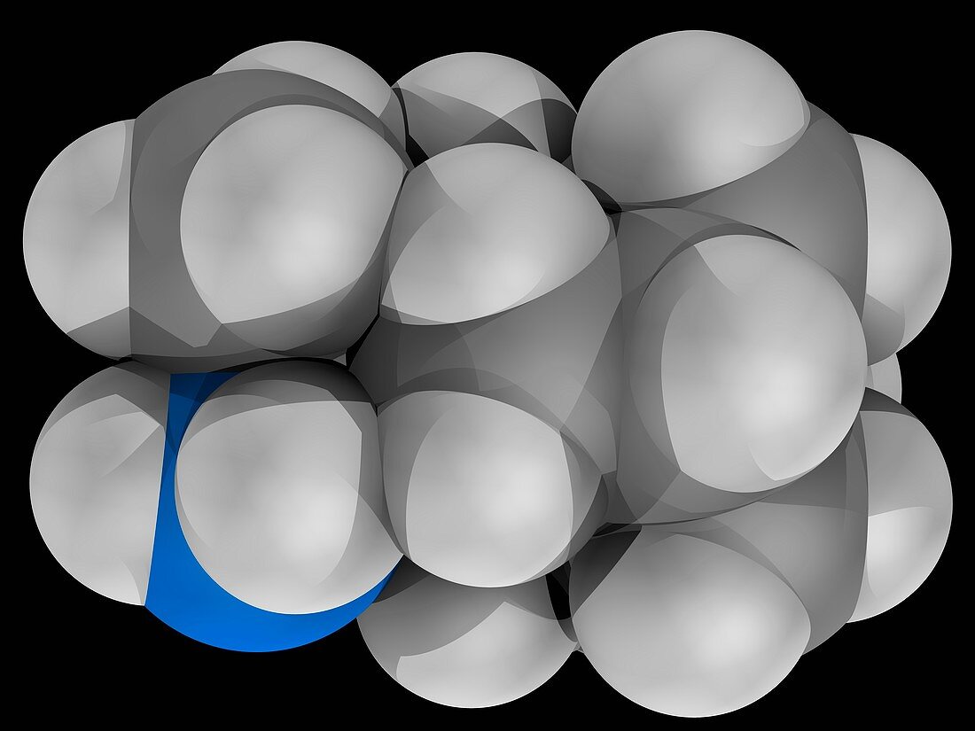 Rimantadine drug molecule