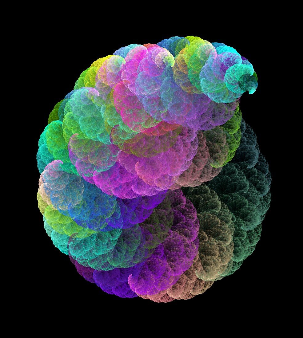 Fractal cloud,computer artwork