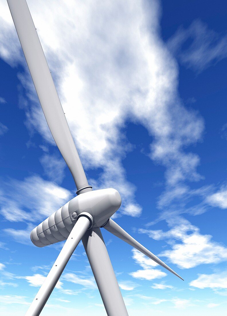 Wind turbine,artwork