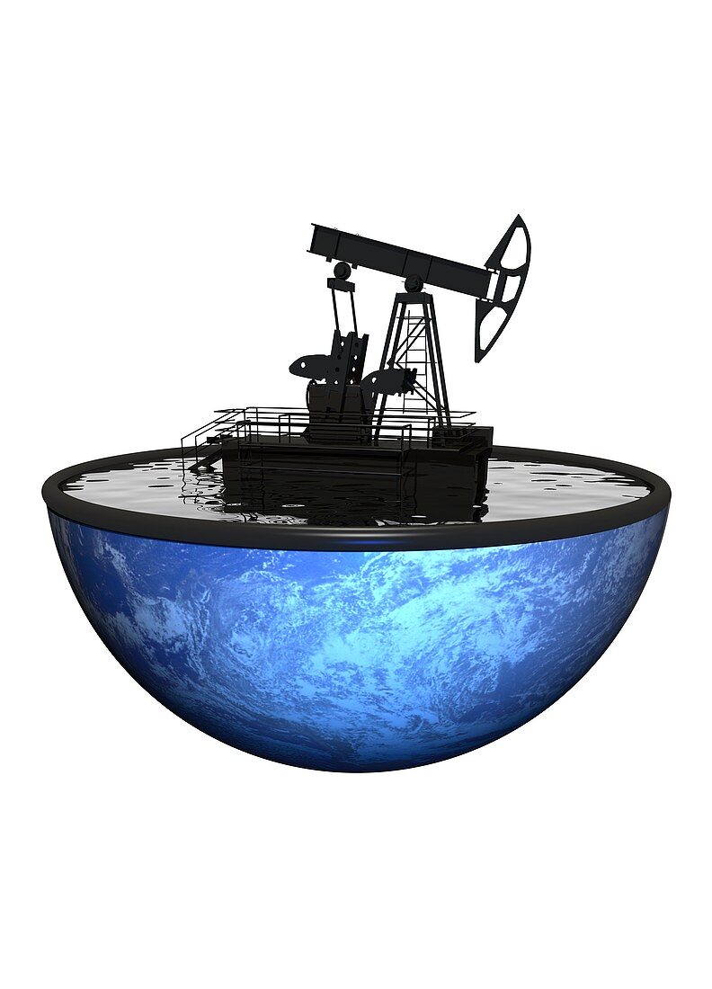 Oil pump,artwork
