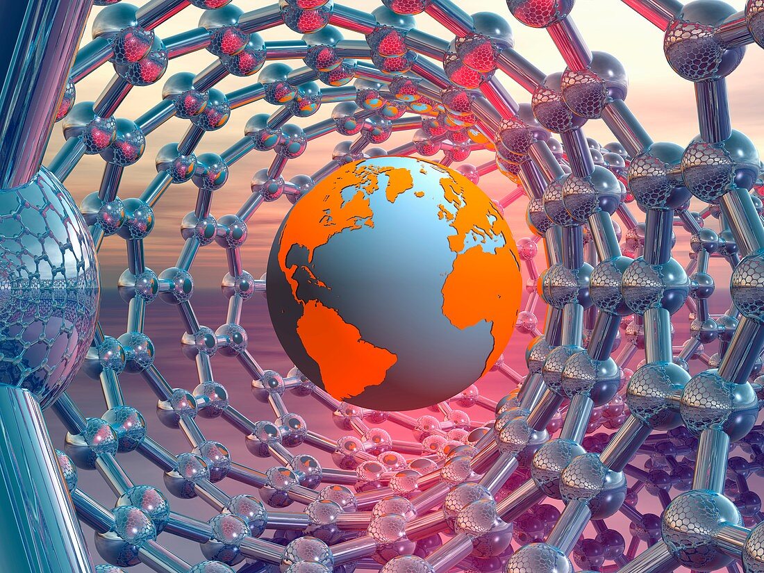 Nanotechnology,conceptual artwork