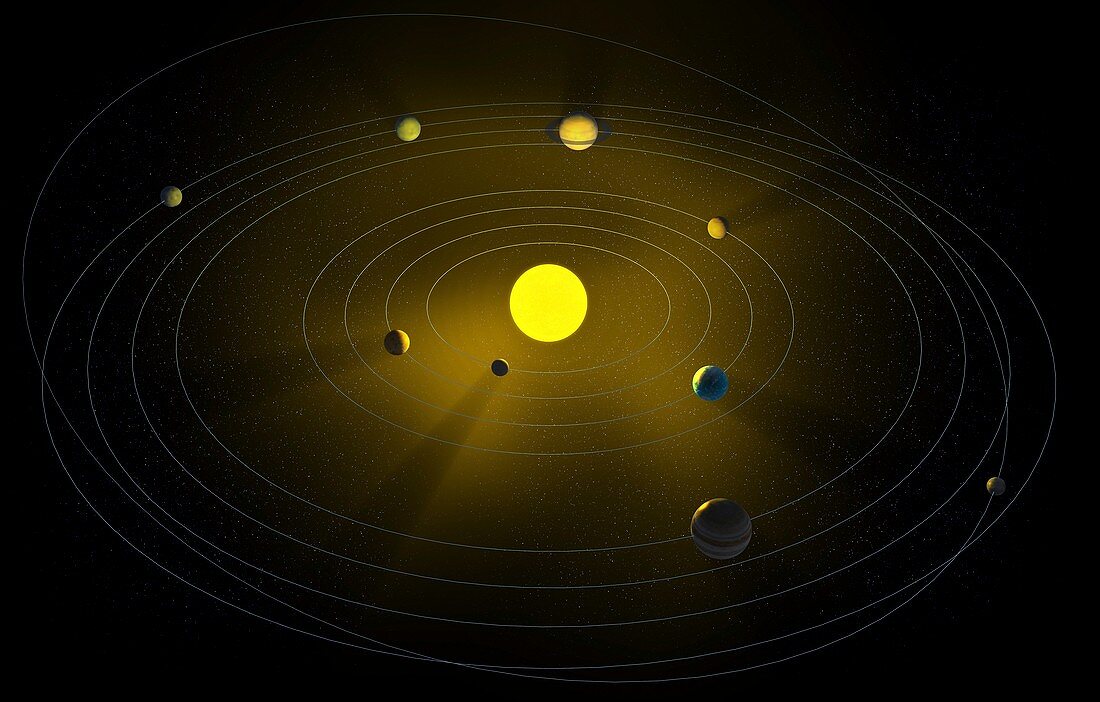 Solar system,artwork