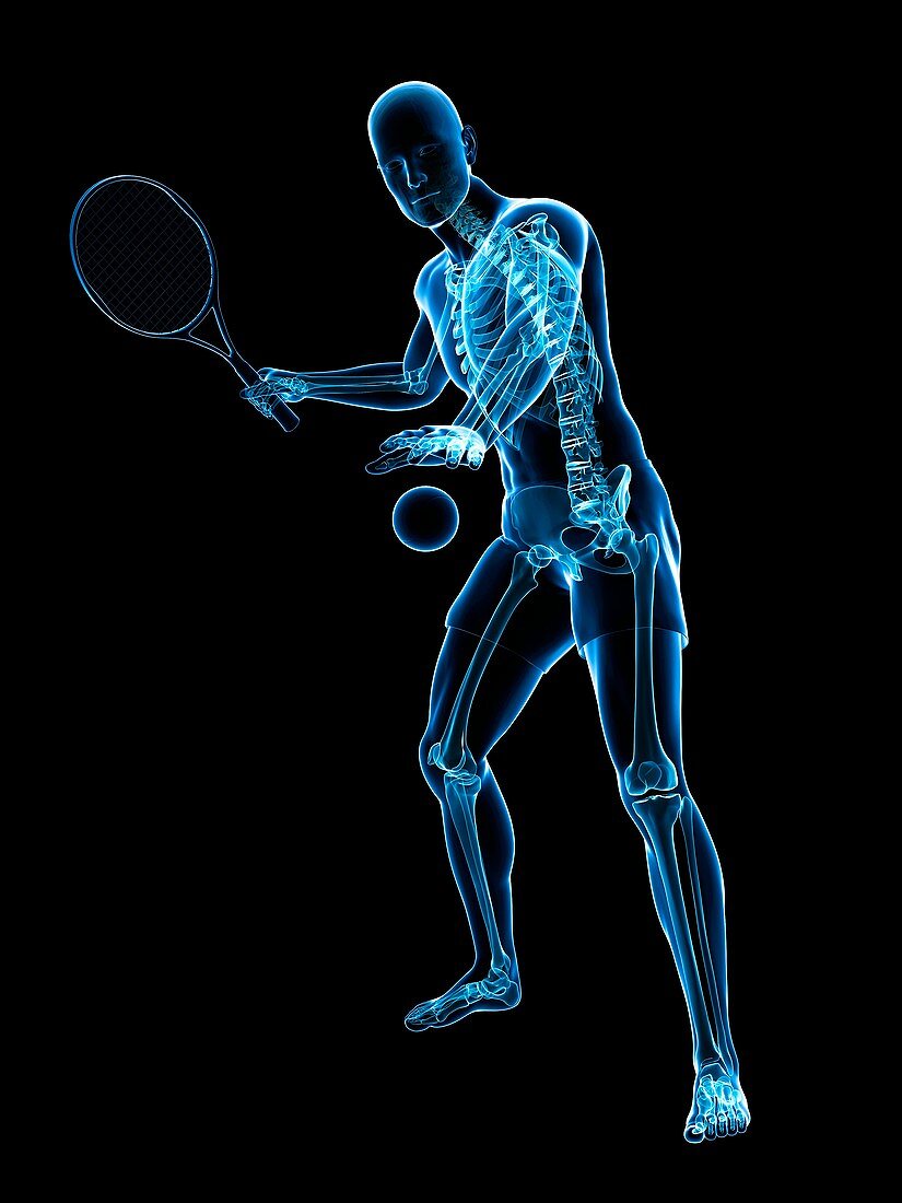 Tennis player,artwork