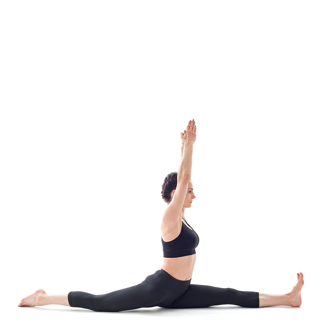 Woman doing the splits