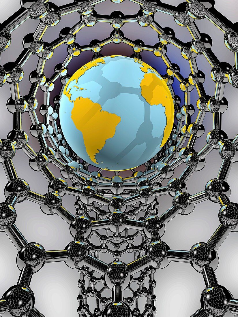 Nanotechnology,conceptual artwork