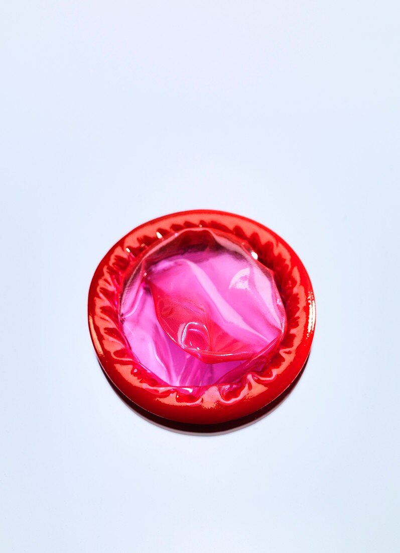 Red condom