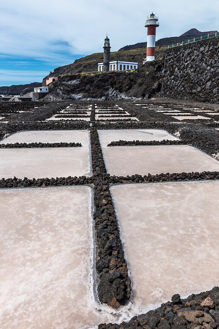 Salt pans,La Palma,Canary Islands