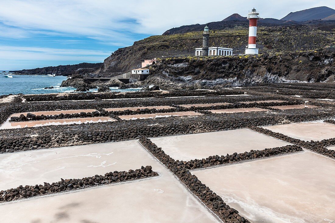 Salt pans,La Palma,Canary Islands