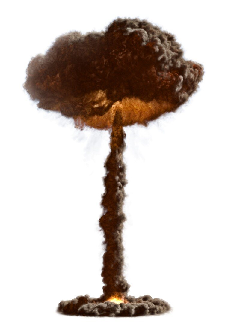 Mushroom cloud,artwork