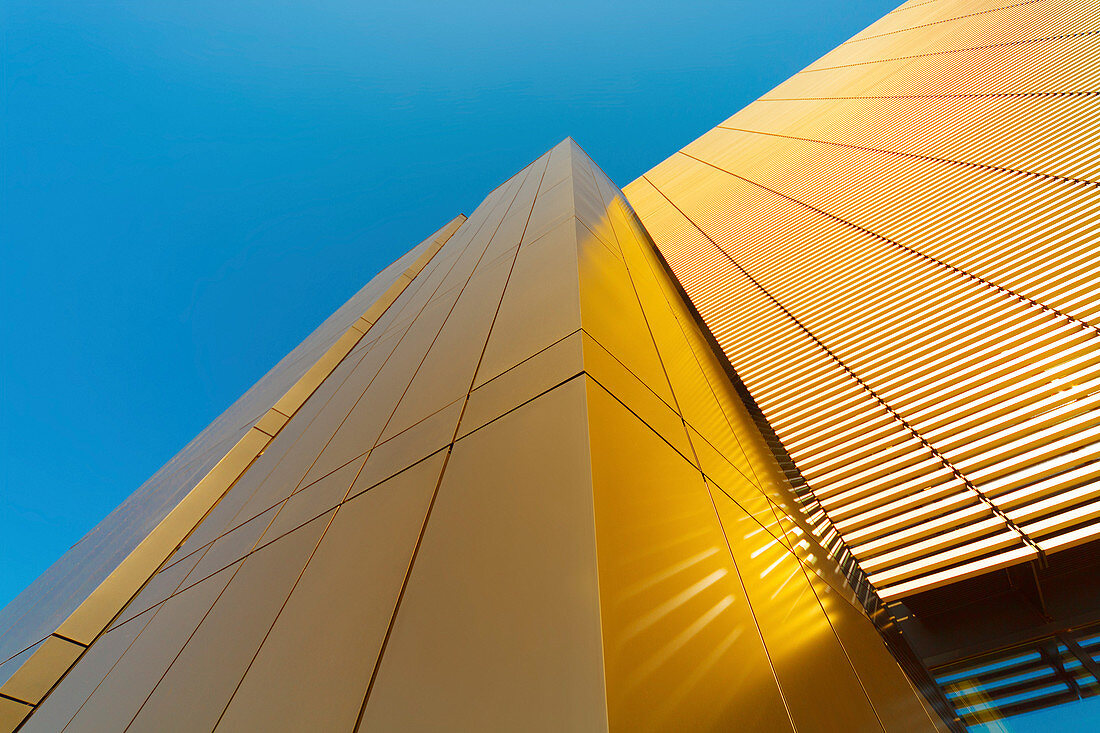 Modern building,low angle view