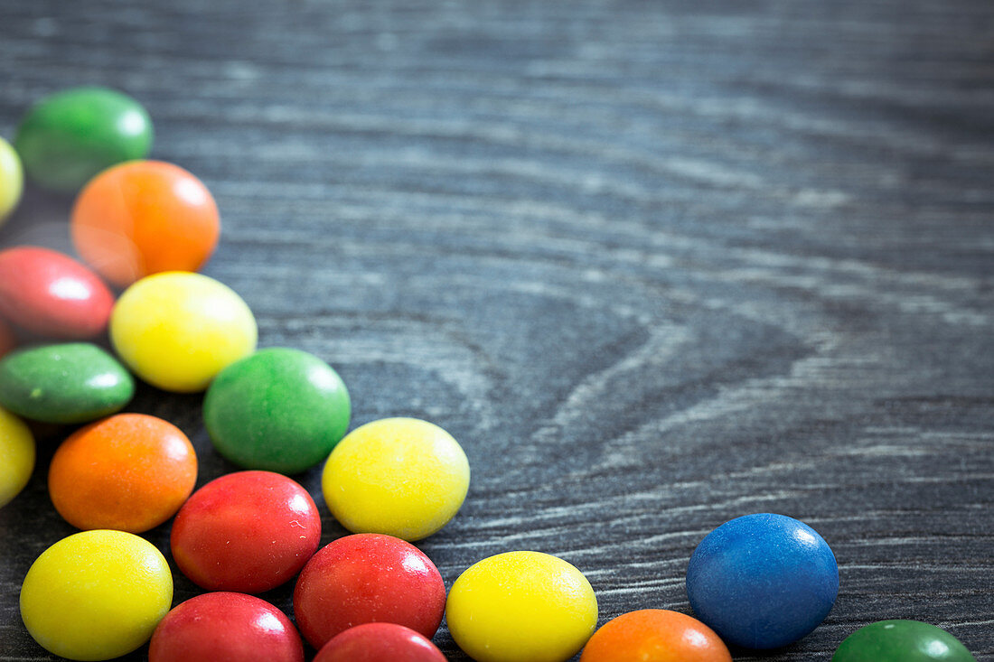 Multicoloured sweets,still life