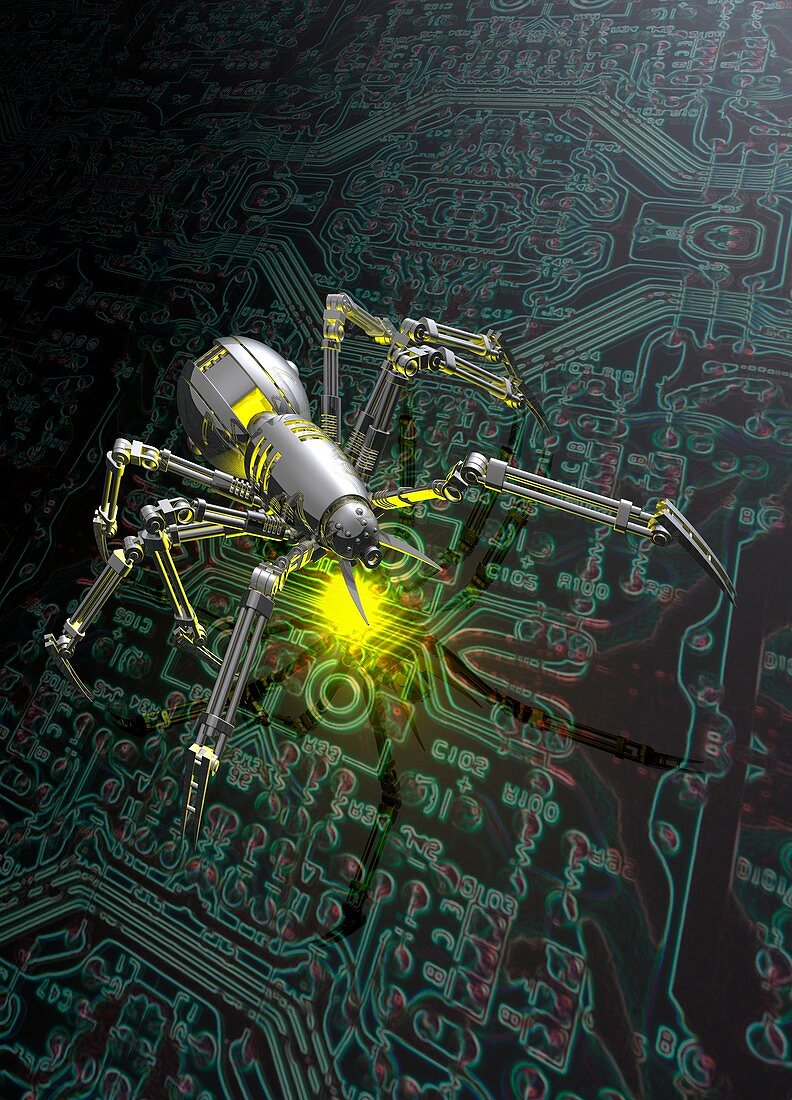 Nano spider and circuit board