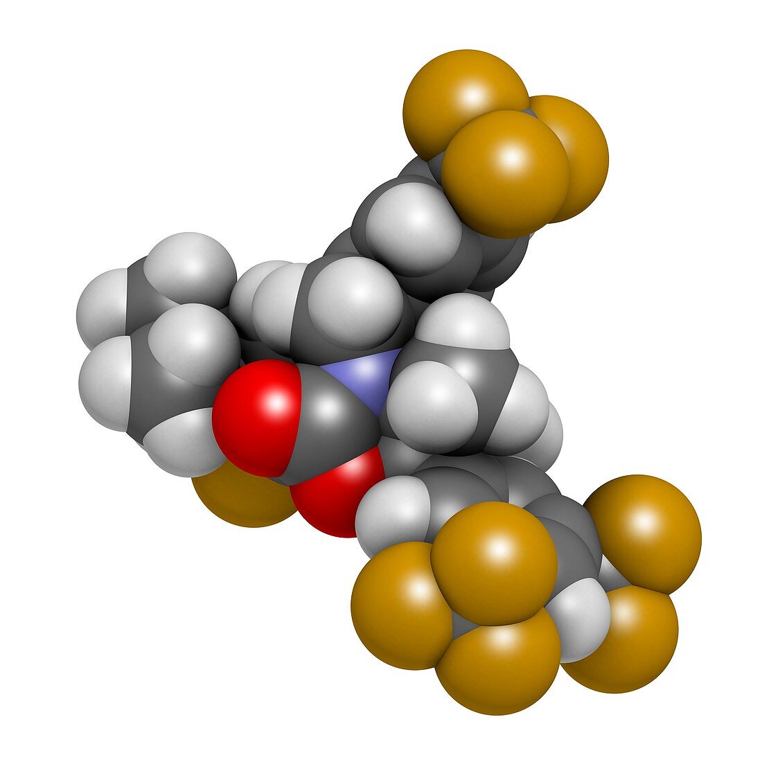 Hypercholesterolemia drug molecule