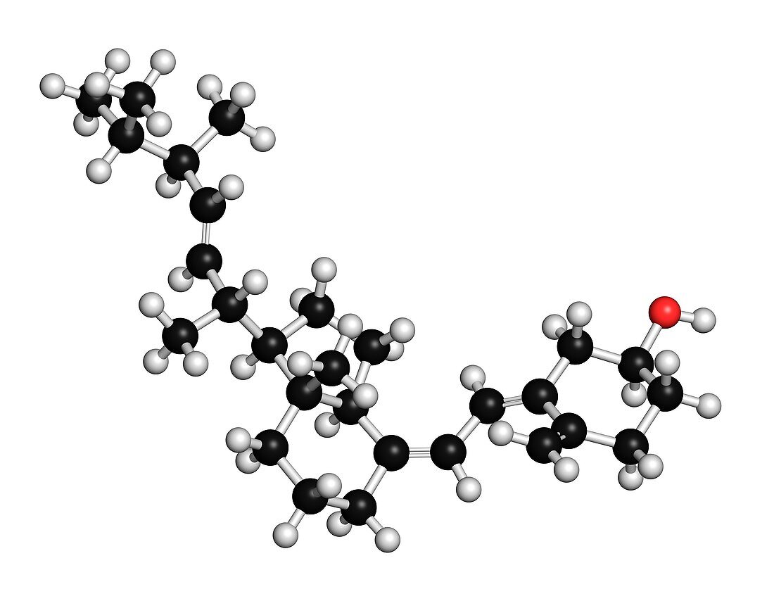 Vitamin D2 molecule