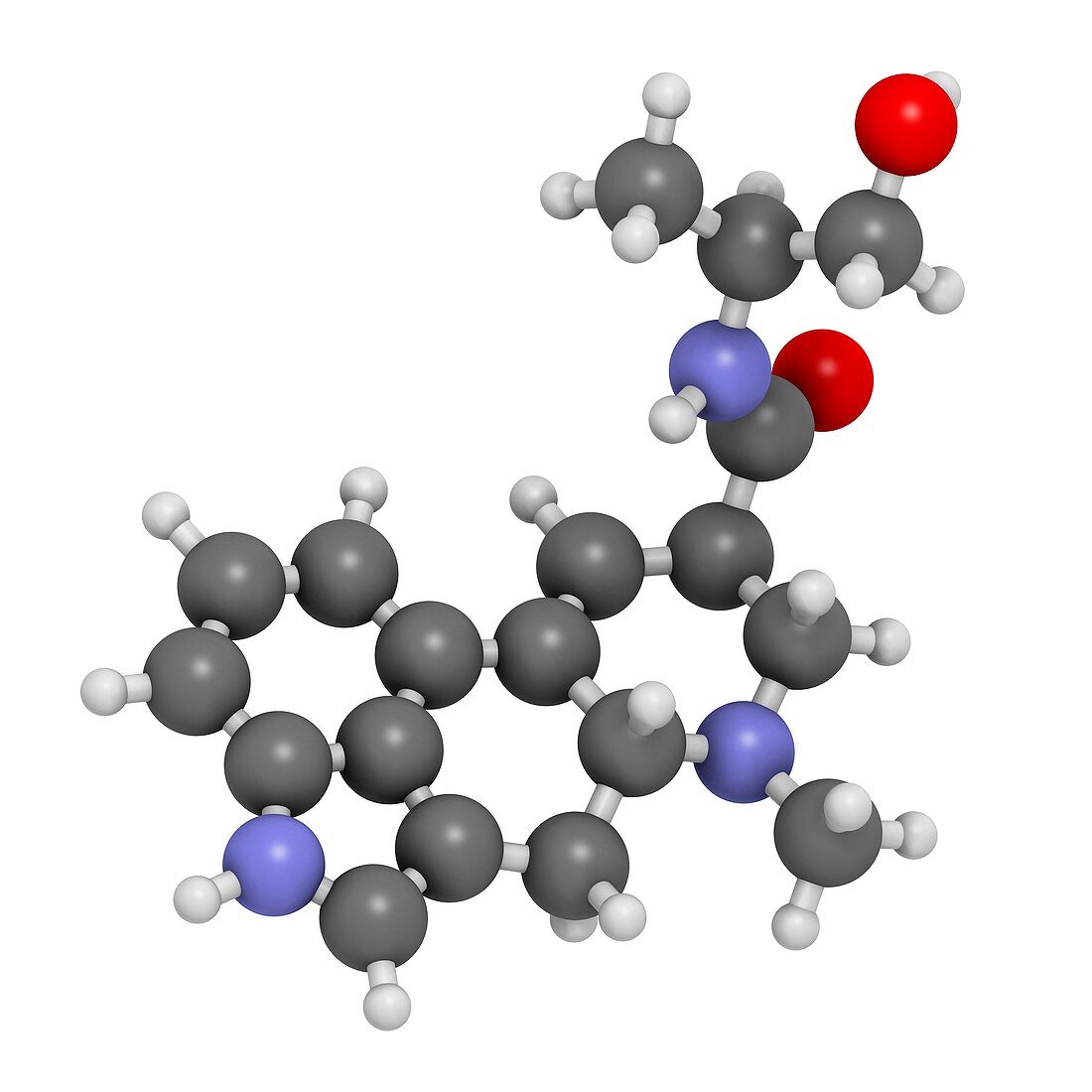 Ergometrine drug molecule