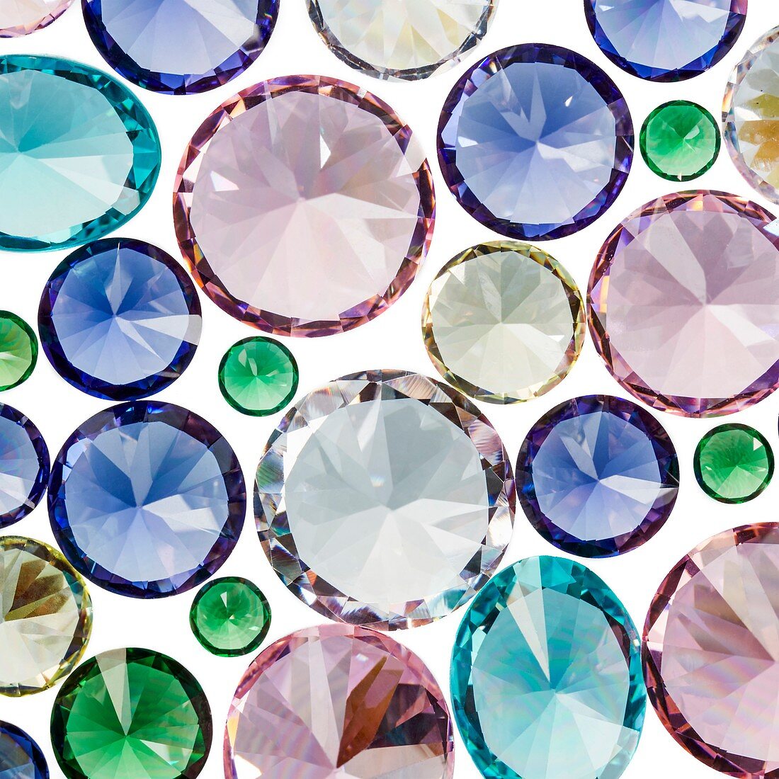 Colourful gemstones