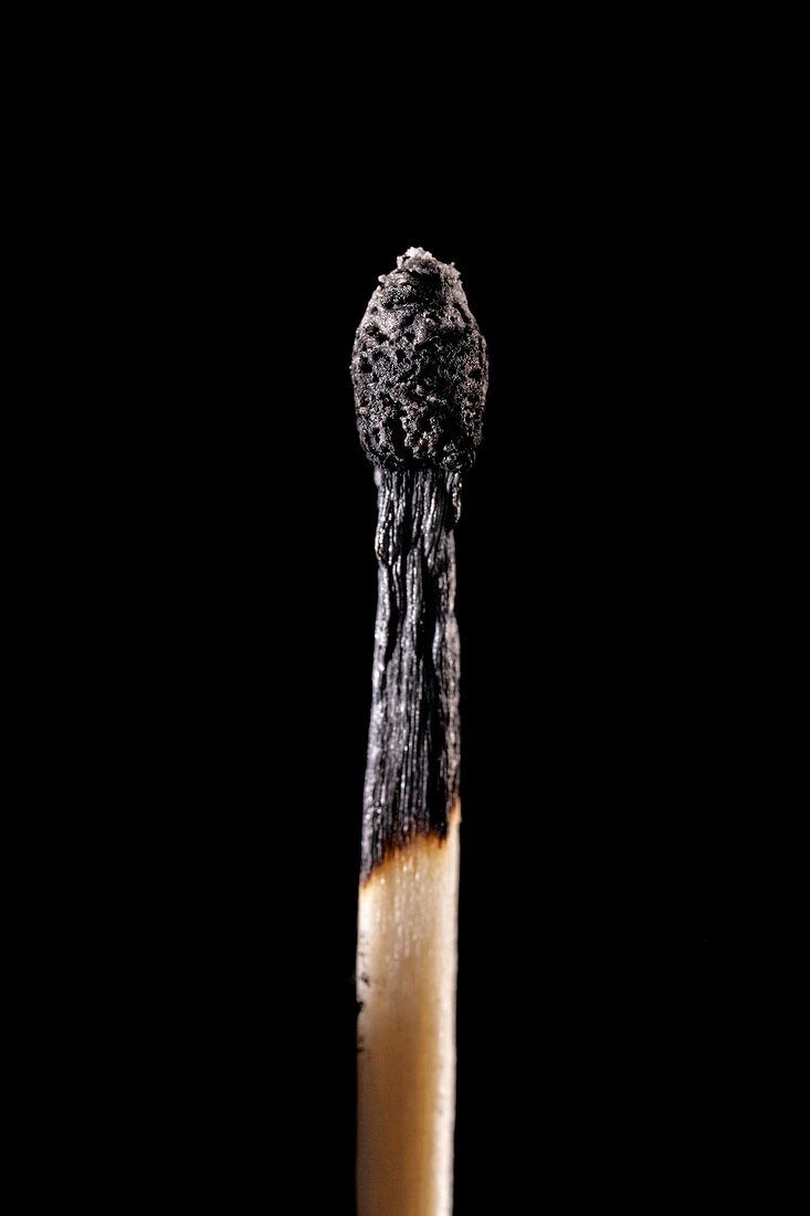 Burnt matchstick