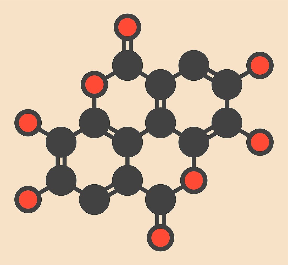 Ellagic acid dietary supplement molecule