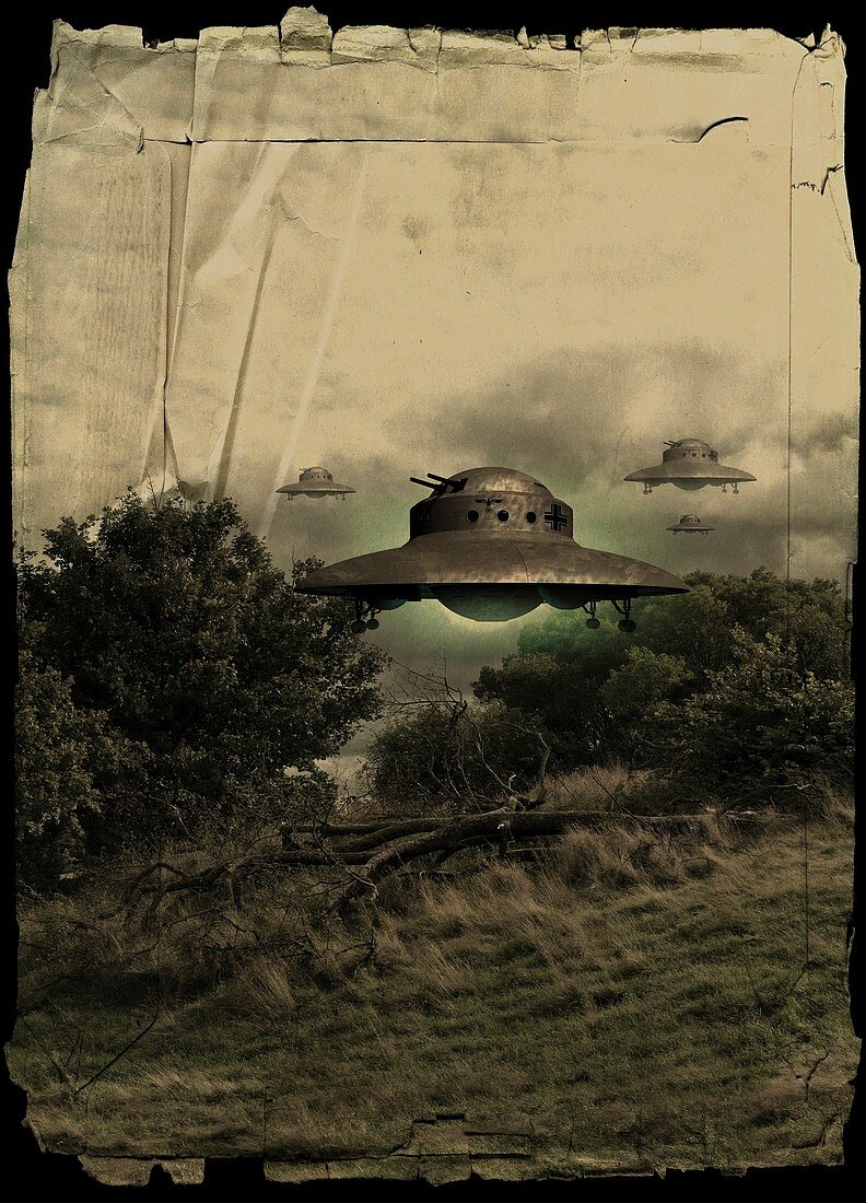UFOs,illustration