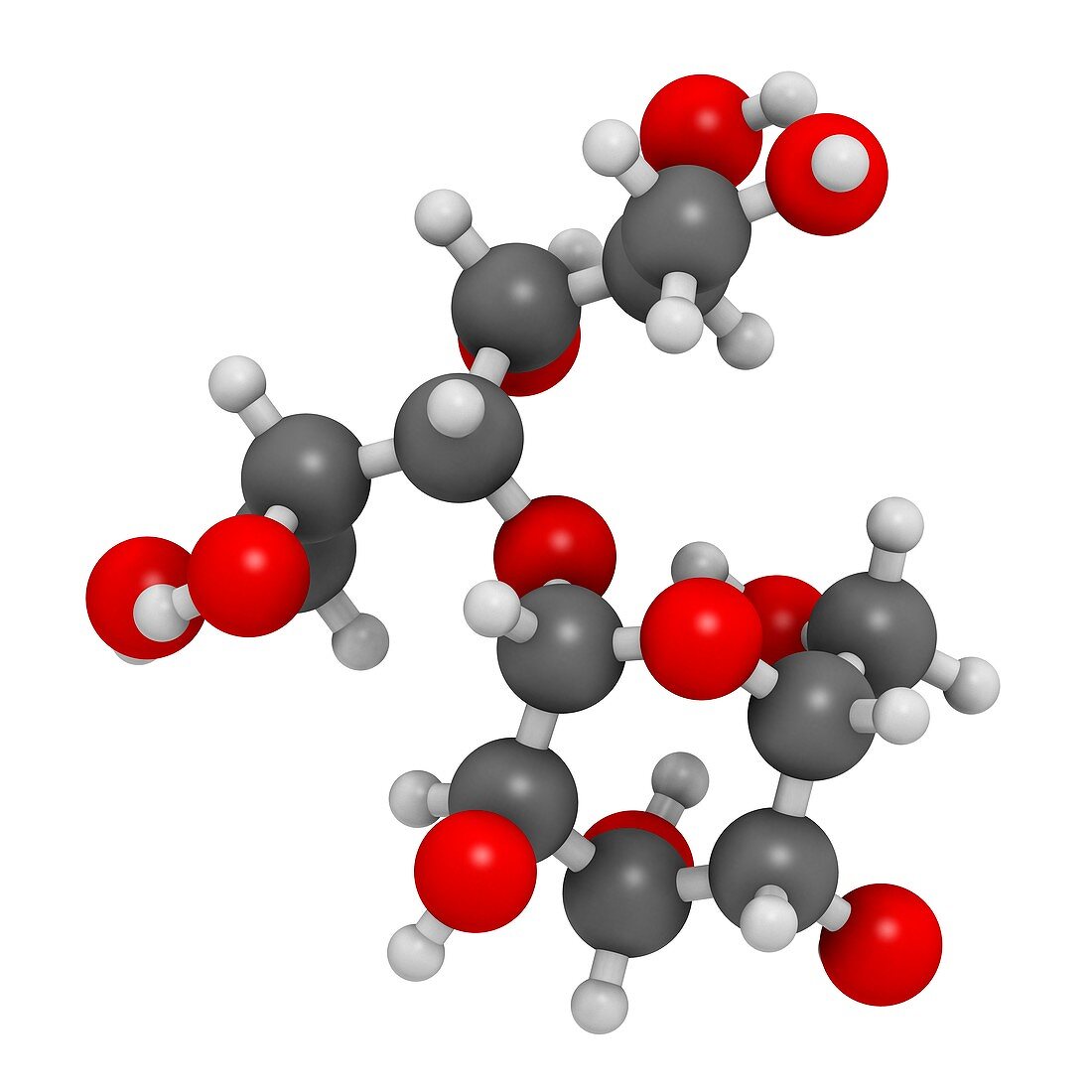 Lactitol sweetener and laxative molecule