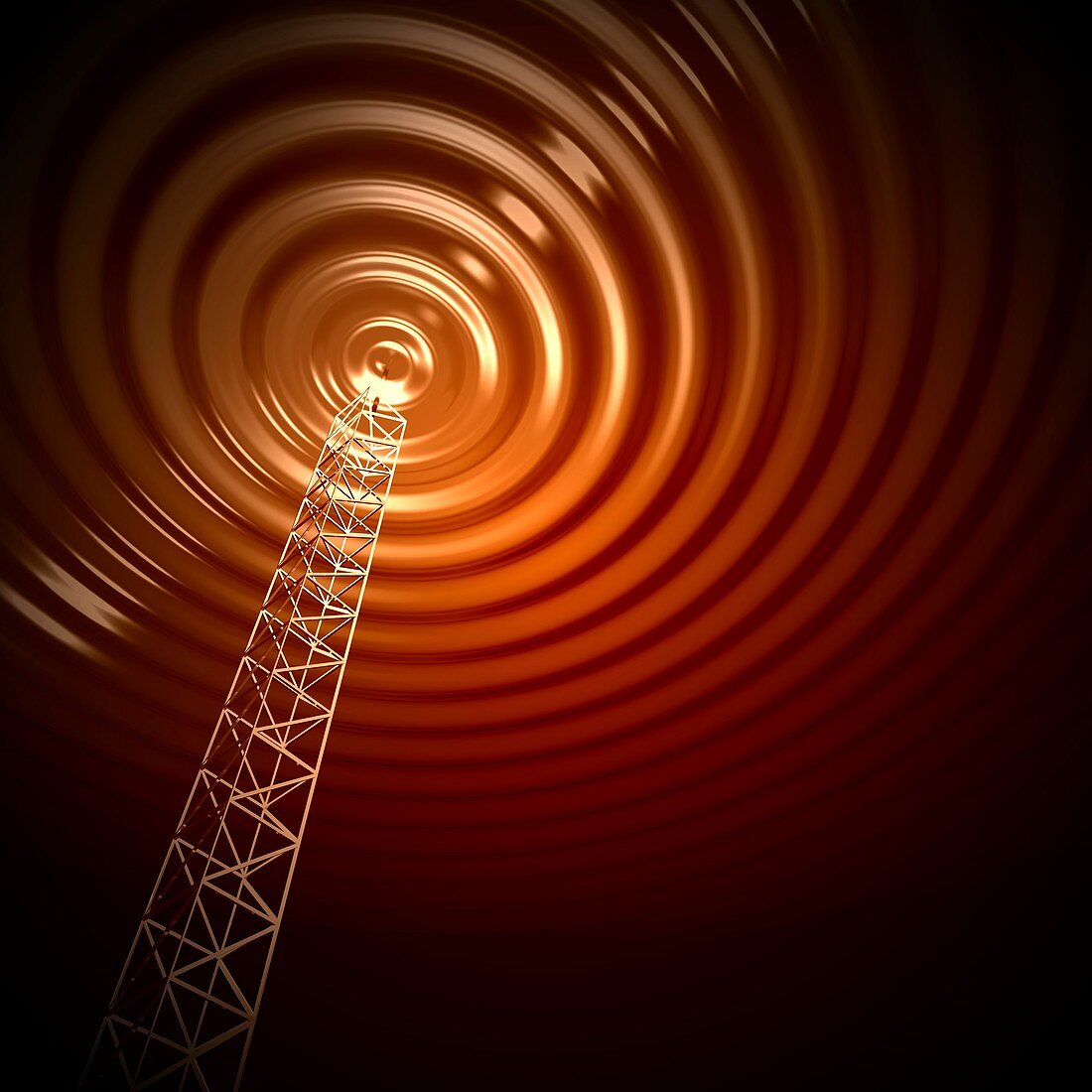 Radio communications tower