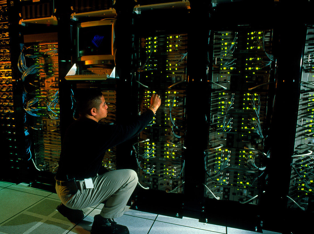 Supercomputers at Celera dna sequencing