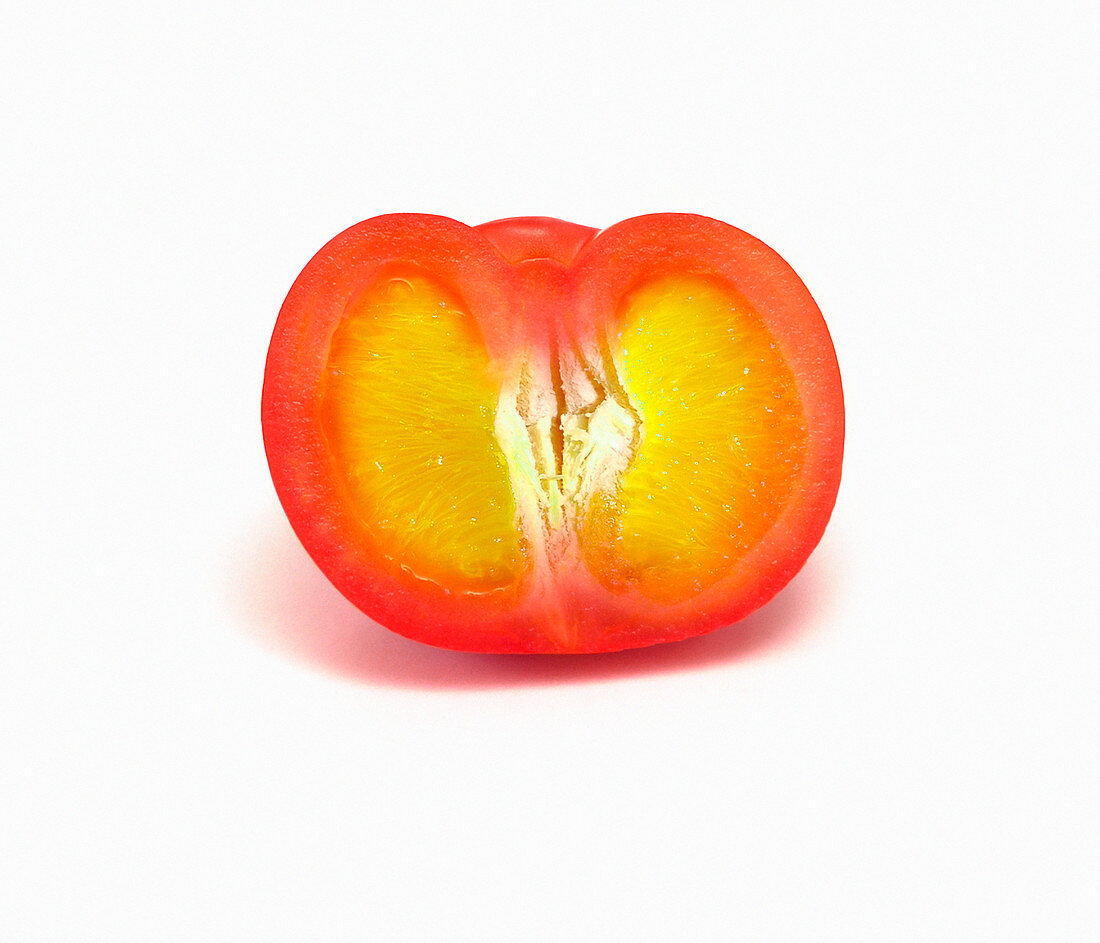 Genetically engineered fruit