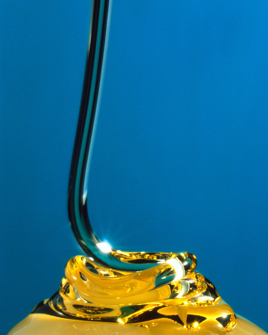 Pouring syrup