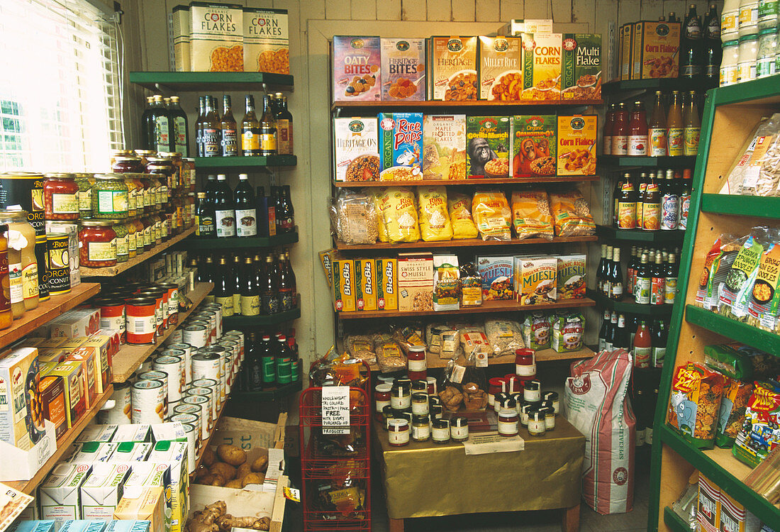 Organic food shop