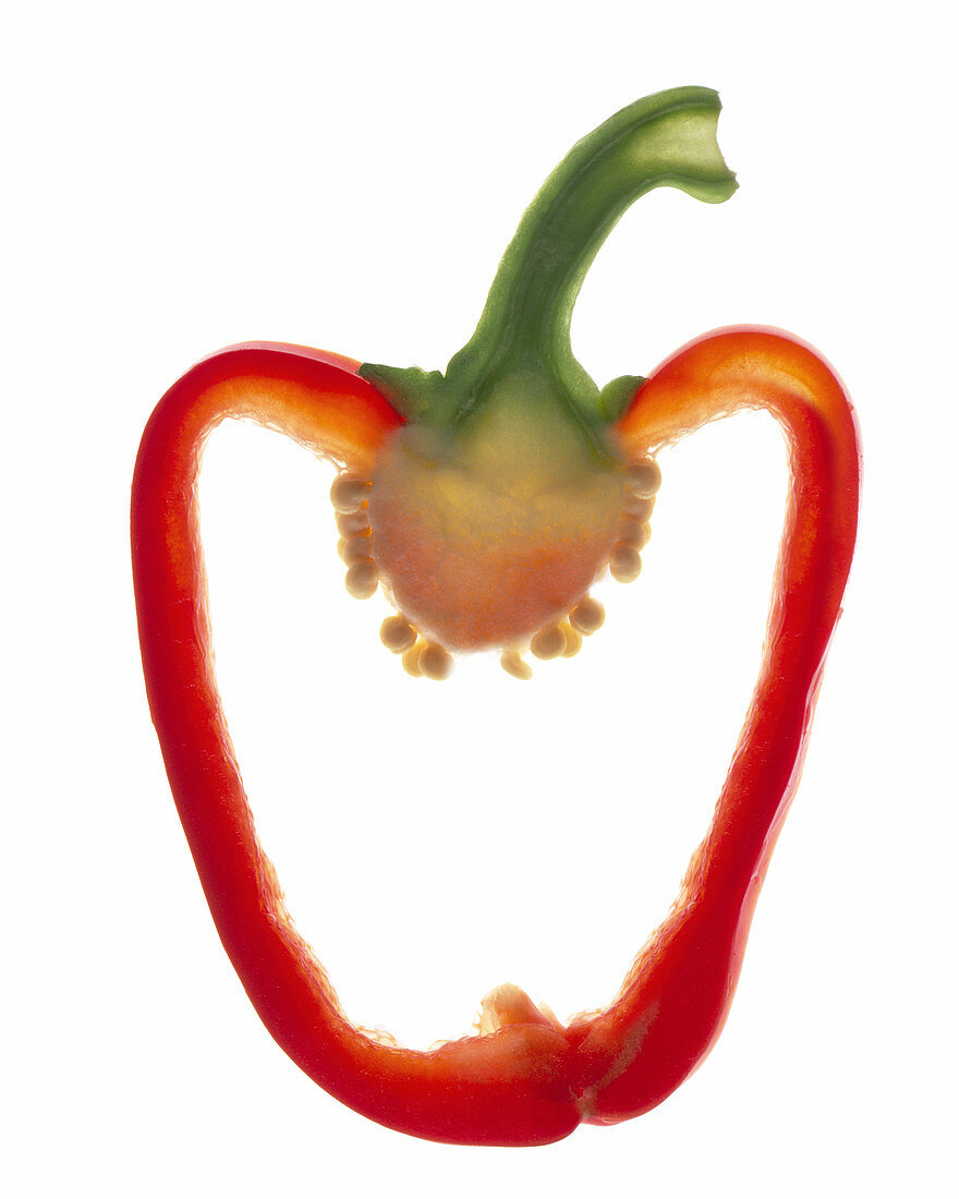 Red pepper slice