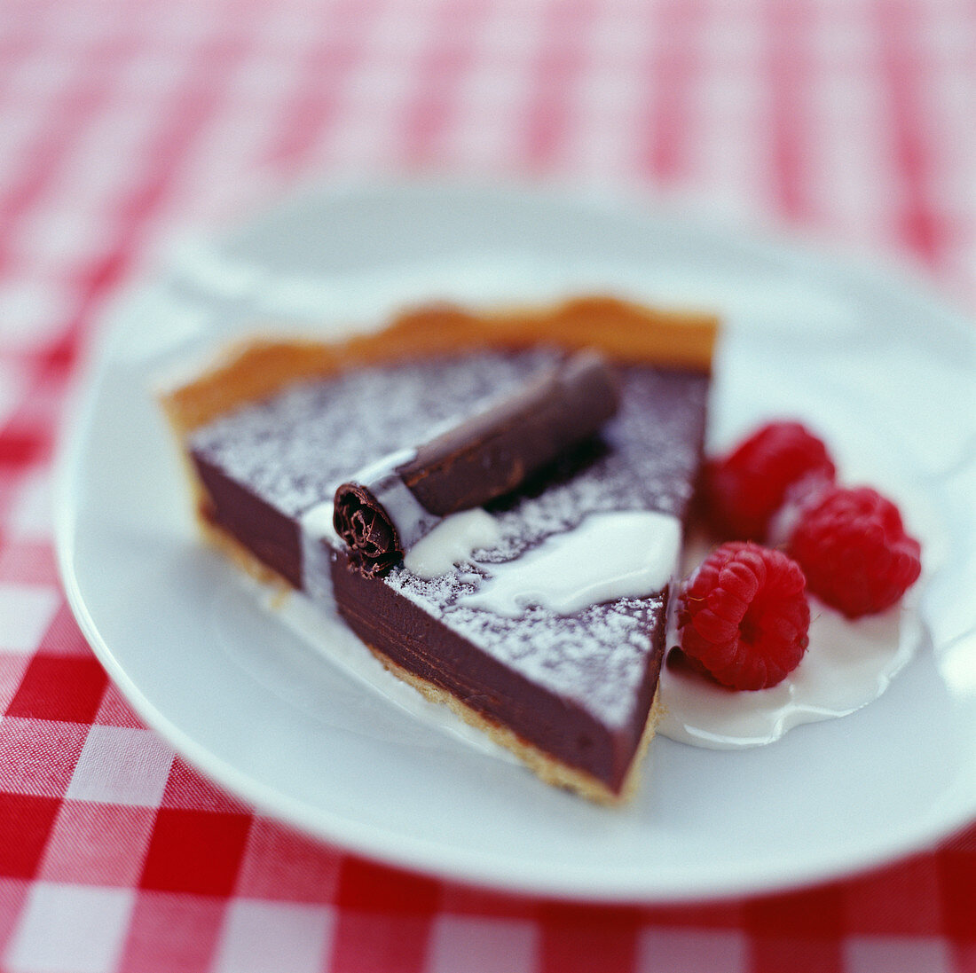 Chocolate tart