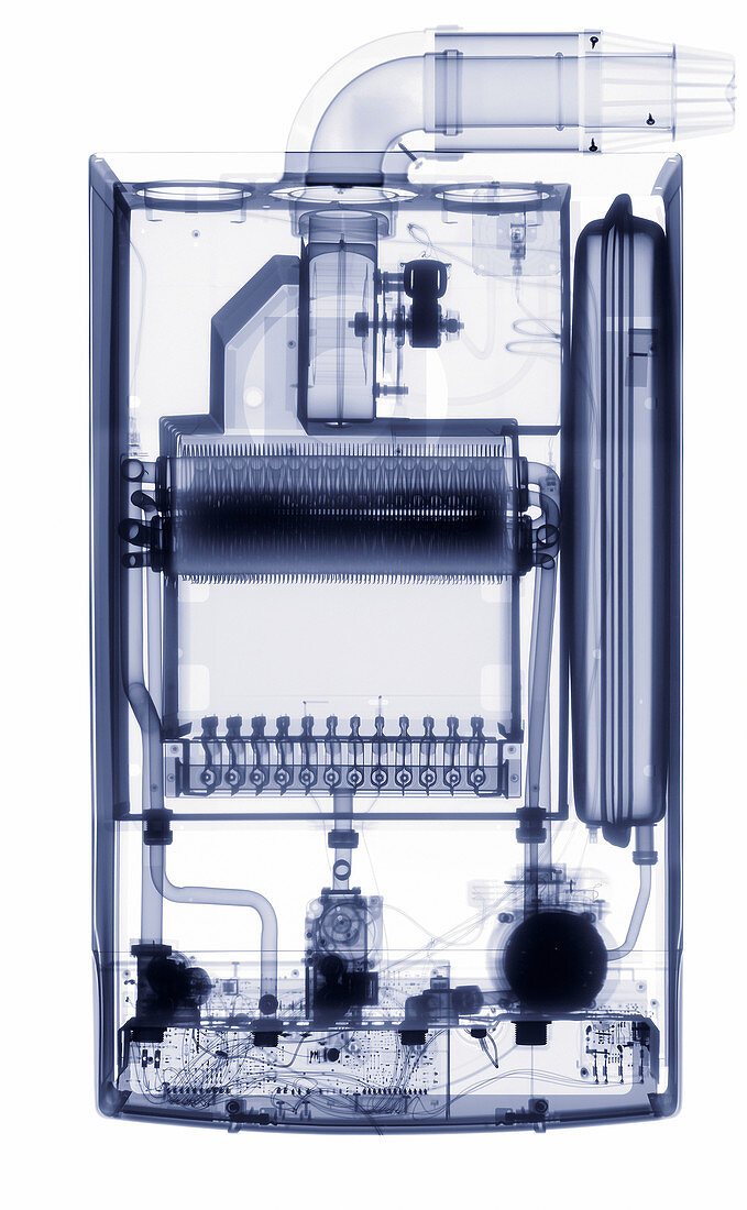 Gas boiler X-ray