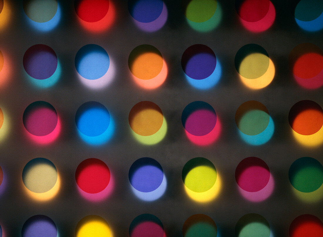 Coloured circles