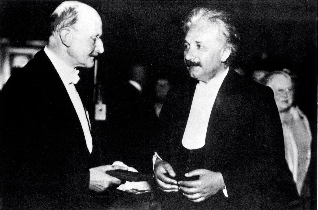 Max Planck and Albert Einstein