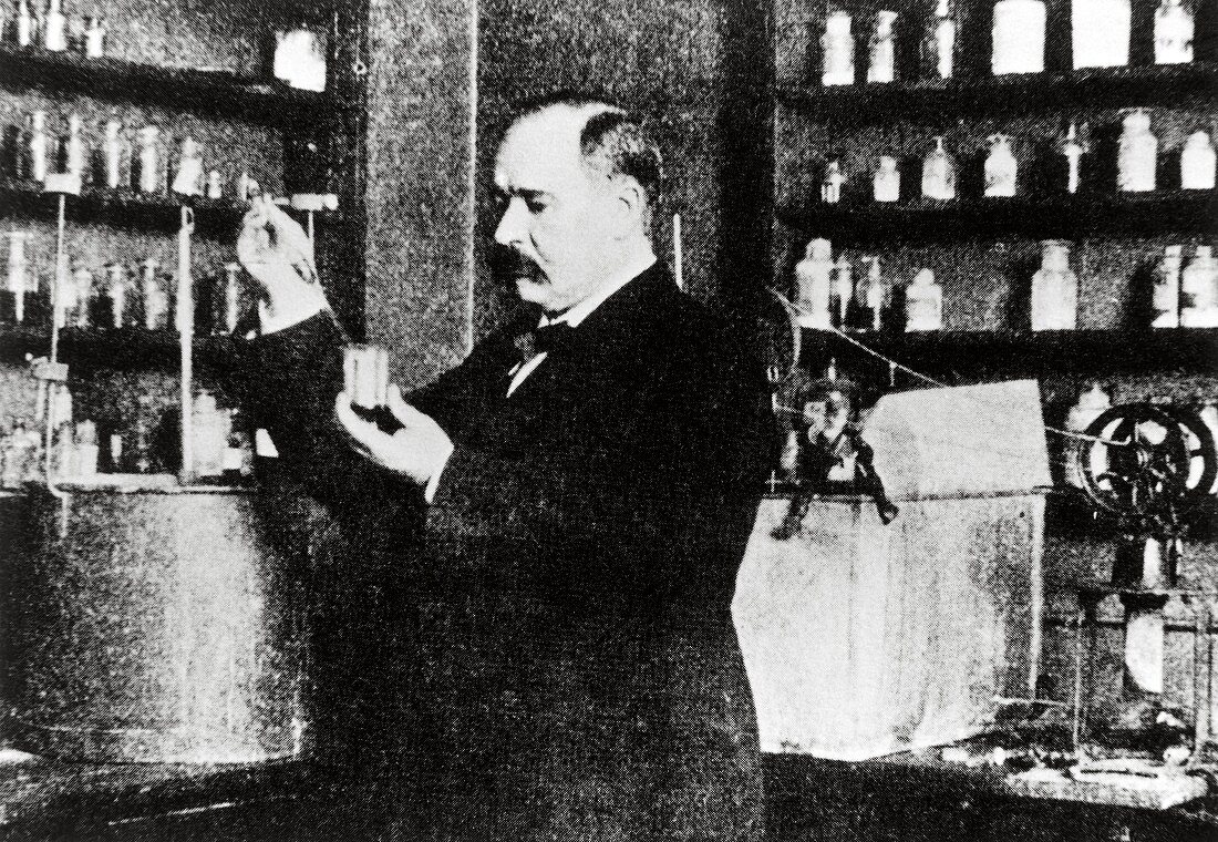 Swedish chemist Svante Arrhenius (1859-1927)